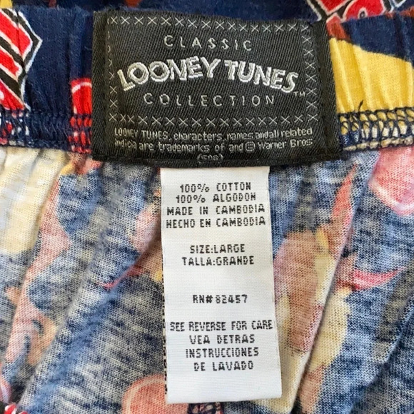 Looney Tunes Mens Lounge Pants Cotton Sexy Devil L - Picture 4 of 6